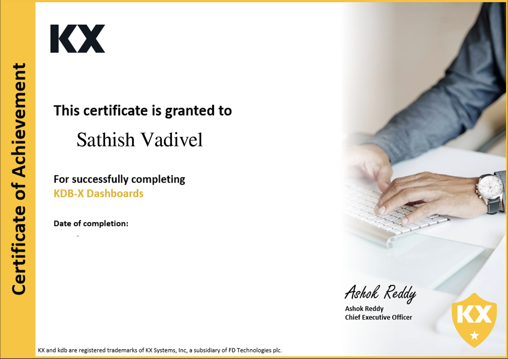 Certificate 2